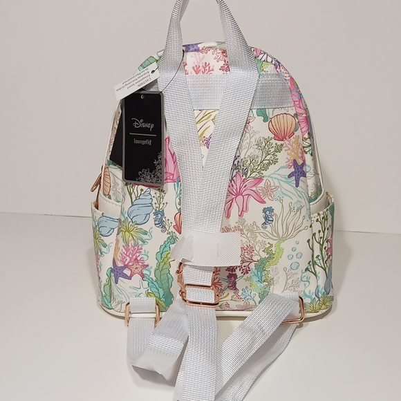 Disney Loungefly Under the Sea Ariel Mini Backpack - Picture 3 of 5